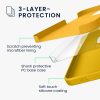 Etui Kwmobile do Apple iPhone 16, żółte, silikonowe, KWM000022TU002C