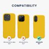 Etui Kwmobile do Apple iPhone 16, żółte, silikonowe, KWM000022TU002C