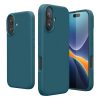 Etui Kwmobile do Apple iPhone 16, niebieskie, silikonowe, KWM000022TU003C