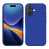 Etui Kwmobile do Apple iPhone 16, niebieskie, silikonowe, KWM000022TU004C