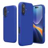 Etui Kwmobile do Apple iPhone 16, niebieskie, silikonowe, KWM000022TU004C