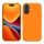 Etui Kwmobile do Apple iPhone 16, pomarańczowe, silikonowe, KWM000022TU007C