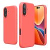 Etui Kwmobile do Apple iPhone 16, różowe, silikonowe, KWM000022TU008C