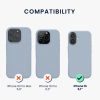 Etui Kwmobile do Apple iPhone 16, jasnoniebieskie, silikonowe, KWM000022TU009C