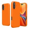 Etui Kwmobile do Apple iPhone 16 Plus, pomarańczowe, silikonowe, KWM000022TV002C