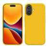 Etui Kwmobile do Apple iPhone 16 Plus, żółte, silikonowe, KWM000022TV004C