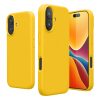 Etui Kwmobile do Apple iPhone 16 Plus, żółte, silikonowe, KWM000022TV004C