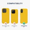 Etui Kwmobile do Apple iPhone 16 Plus, żółte, silikonowe, KWM000022TV004C