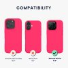 Etui Kwmobile do Apple iPhone 16 Pro, różowe, silikonowe, KWM000022TW001C