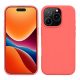 Etui Kwmobile do Apple iPhone 16 Pro, różowe, silikonowe, KWM000022TW002C