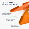 Etui Kwmobile do Apple iPhone 16 Pro, pomarańczowe, silikonowe, KWM000022TW003C