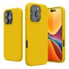 Etui Kwmobile do Apple iPhone 16 Pro, żółte, silikonowe, KWM000022TW004C