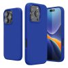 Etui Kwmobile do Apple iPhone 16 Pro, niebieskie, silikonowe, KWM000022TW005C
