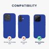 Etui Kwmobile do Apple iPhone 16 Pro, niebieskie, silikonowe, KWM000022TW005C
