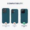 Etui Kwmobile do Apple iPhone 16 Pro, niebieskie, silikonowe, KWM000022TW006C