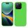 Etui Kwmobile do Apple iPhone 16 Pro, zielone, silikonowe, KWM000022TW007C