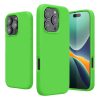 Etui Kwmobile do Apple iPhone 16 Pro, zielone, silikonowe, KWM000022TW007C
