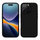 Etui Kwmobile do Apple iPhone 16 Pro, czarne, silikonowe, KWM000022TW008C