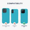 Etui Kwmobile do Apple iPhone 16 Pro, jasnoniebieskie, silikonowe, KWM000022TW010C