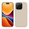 Etui Kwmobile do Apple iPhone 16 Pro, kremowe, silikonowe, KWM000022TW011C