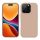 Etui Kwmobile do Apple iPhone 16 Pro, kremowe, silikonowe, KWM000022TW013C
