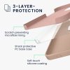 Etui Kwmobile do Apple iPhone 16 Pro, kremowe, silikonowe, KWM000022TW013C