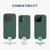 Etui Kwmobile do Apple iPhone 16 Pro, zielone, silikonowe, KWM000022TW015C