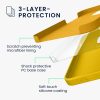 Etui Kwmobile do Apple iPhone 16 Pro Max, żółte, silikonowe, KWM000022TX001C