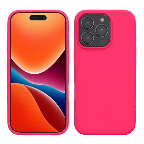 Etui Kwmobile do Apple iPhone 16 Pro Max, różowe, silikonowe, KWM000022TX002C