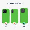 Etui Kwmobile do Apple iPhone 16 Pro Max, zielone, silikonowe, KWM000022TX003C