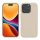 Etui Kwmobile do Apple iPhone 16 Pro Max, kremowe, silikonowe, KWM000022TX009C