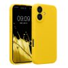 Etui Kwmobile do Apple iPhone 16, żółte, silikonowe, KWM000022TY002C
