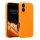 Etui Kwmobile do Apple iPhone 16, pomarańczowe, silikonowe, KWM000022TY005C