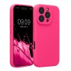 Etui Kwmobile do Apple iPhone 16 Pro, różowe, silikonowe, KWM000022TZ001C