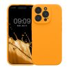 Etui Kwmobile do Apple iPhone 16 Pro, pomarańczowe, silikonowe, KWM000022TZ005C