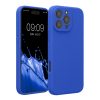 Etui Kwmobile do Apple iPhone 16 Pro Max, niebieskie, silikonowe, KWM000022UA004C