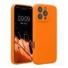 Etui Kwmobile do Apple iPhone 16 Pro Max, pomarańczowe, silikonowe, KWM000022UA005C