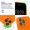 Etui Kwmobile do Apple iPhone 16 Pro Max, pomarańczowe, silikonowe, KWM000022UA005C
