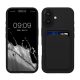 Etui Kwmobile do Apple iPhone 16, czarne, silikonowe, KWM000022UF001C