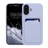 Etui Kwmobile do Apple iPhone 16, niebieskie, silikonowe, KWM000022UF003C
