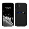 Etui Kwmobile do Apple iPhone 16 Plus, czarne, silikonowe, KWM000022UG001C