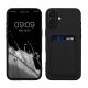 Etui Kwmobile do Apple iPhone 16 Plus, czarne, silikonowe, KWM000022UG001C