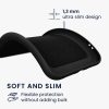 Etui Kwmobile do Apple iPhone 16 Plus, czarne, silikonowe, KWM000022UG001C