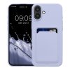 Etui Kwmobile do Apple iPhone 16 Plus, niebieskie, silikonowe, KWM000022UG002C