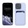 Etui Kwmobile do Apple iPhone 16 Pro, niebieskie, silikonowe, KWM000022UH003C