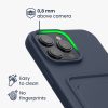 Etui Kwmobile do Apple iPhone 16 Pro Max, ciemnoniebieskie, silikonowe, KWM000022UI004C