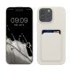 Etui Kwmobile do Apple iPhone 16 Pro Max, białe, silikonowe, KWM000022UI005C
