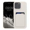 Etui Kwmobile do Apple iPhone 16 Pro Max, białe, silikonowe, KWM000022UI005C