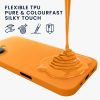 Etui Kwmobile do Apple iPhone 16, pomarańczowe, silikonowe, KWM000022UJ001C