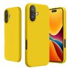 Etui Kwmobile do Apple iPhone 16, żółte, silikonowe, KWM000022UJ002C